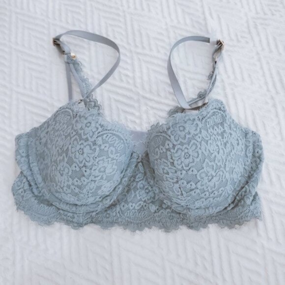 Rare Aerie Real Power Balconette Lace Bra Brand NEW - Picture 2 of 12